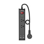 MONSTER 2PORT SURGEUSB BLACK