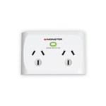 MONSTER 2PORT SURGE WHITE