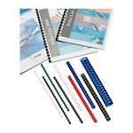 GBC PLAS 21LOOP 12MM BLK PK100