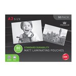GBC A3 80 MIC POUCH MATT 50PK
