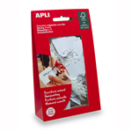 APLI STRUNG TICKETS 22 X 35MM WHITE PACK 99