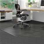 MARBIG DURAMAT CHAIRMAT PVC KEYHOLE LOW PILE CARPET 910 X 1210MM