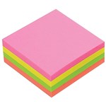  REPOSITIONAL NOTES CUBE 76 X 76MM PASTEL ASSORTED 500 SHEETS