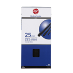 GBC PLASTIC BINDING COMB ROUND 21 LOOP 38MM A4 BLACK PACK 19
