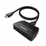 LS SIMPLECOM CM323 3 WAY HDMI 20 SWITCH 3 IN 1 OUT ULTRA HD 4K 60HZ HDR HDCP 22
