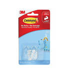 CMD HOOK 17092CLR SML PK2 BX6