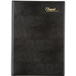 CUMBERLAND 2026 ELEGANT DIARY DAY TO PAGE A4 BLACK