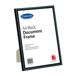 CARVEN DOCUMENT FRAME BLACK A4