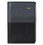 COLLINS VANESSA WIRE DIARY 185V9927 DAY TO PAGE 1HR A5 BLACK