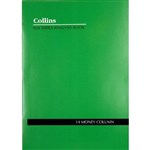 COLLINS A24 SERIES ANALYSIS BOOK 14 MONEY COLUMN FEINT RULED STAPLED 24 LEAF A4 GREEN