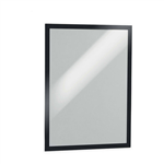 DURABLE DURAFRAME SELFADHESIVE SIGN HOLDER A3 BLACK PACK 2