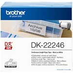 BROTHER DK22246 CONTINUOUS PAPER LABEL ROLL 103MM X 3048M WHITE