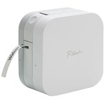 BROTHER PTP300BT PTOUCH CUBE BLUETOOTH LABEL PRINTER WHITE
