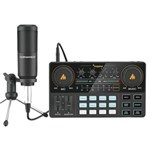 FMAONOCASTER ALL IN ONE PODCAST PRODUCTION STUDIO WITH MICROPHONE