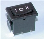 SWITCH ROCKER MINI CTROFF SPDT 2XMOM