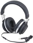HEADPHONES STEREO OVER EAR BLK