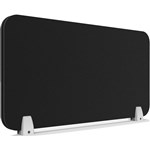 RAPIDLINE ECO PANEL DESK MOUNTED SCREEN 740 X 384MM BLACK