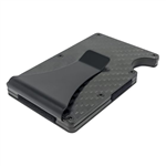 CARBON FIBRE AND ALUMINIUM CARD HOLDER WITH RFID BLOCKER