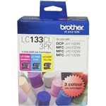 BROTHER LC133CL3PK INK CARTRIDGE VALUE PACK CYANMAGENTAYELLOW