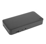 TARGUS UNIVERSAL USBC DUAL VIDEO 4K DOCKING STATION WITH 65W POWER DELIVERY SUPPORT 1X5K OR 2X4K UHD60HZ 2XHDMI20 USBC 3XUSBA GLAN AUDIO COMBO