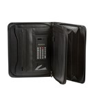 SPIRAX EXECUTIVE ZIPPERED COMPENDIUM A4 BLACK