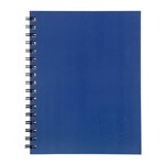 SPIRAX 511 NOTEBOOK 7MM RULED HARD COVER SPIRAL BOUND 200 PAGE 225 X 175MM BLUE