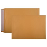 CUMBERLAND ENVELOPES POCKET C4 324X229 100GSM STRIP SEAL GOLD BOX 250