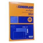 CUMBERLAND C4 ENVELOPES POCKET PLAINFACE STRIP SEAL 85GSM 324 X 229MM GOLD PACK 25