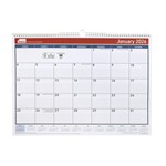 SASCO 2026 WALL CALENDAR MONTH TO VIEW 530 X 395MM