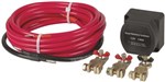 12V 140A DUAL BATTERY ISOLATOR KIT WITH WIRING CABLES
