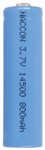 14500 RECHARGEABLE LIION BATTERY 800MAH 37V NIPPLE