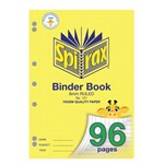  SPIRAX 121 BINDER BOOK 8MM RULED 96 PAGE 55GSM A4