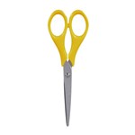 SCISSORS RIGHT HANDED STAINLESS STEEL 165MM YELLOW BLUE