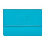 MARBIG SLIMPICK DOCUMENT WALLET FOOLSCAP BLUE