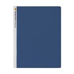 MARBIG DISPLAY BOOK NONREFILABLE INSERT COVER 20 POCKET A4 CLEARBLUE