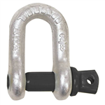 10MM 2 TONNE HIGH STRENGTH DEE SHACKLE  CMP BRAND