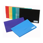 MARBIG POLYPICK FOOLSCAP DOCUMENT WALLET BLUE