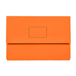 MARBIG SLIMPICK FOOLSCAP DOCUMENT WALLET ORANGE