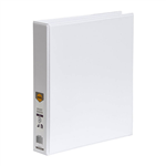 BINDER INSERT MARBIG A4 CLEARVIEW 2 DRING 38MM WHITE