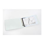 MARBIG CLEARVIEW INSERT BINDER A3 LSCAPE 32MM 3D WHITE
