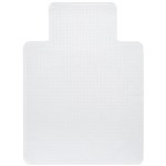 RAPIDLINE CHAIRMAT PVC KEYHOLE MEDIUM PILE CARPET 1350 X 1150MM