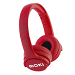 HEADPHONES MOKI BRITES BLUETOOTH RED