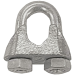 10MM 38 WIRE ROPE CLAMP  GALVANISED