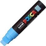 POSCA PC17K PAINT MARKER CHISEL EXTRA BROAD 15MM LIGHT BLUE
