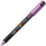 POSCA PC1MR PAINT MARKER BULLET ULTRA FINE 07MM METALLIC PINK