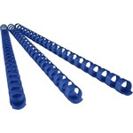 GBC PLASTIC BINDING COMB ROUND 21 LOOP 6MM A4 BLUE PACK 100