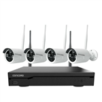 CONCORD 10 CHANNEL WIFI NVR KIT WITH 4 X 5MP BULLET CAMERAS IP66 V4