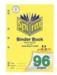  SPIRAX 121 BINDER BOOK 8MM RULED 96 PAGE 55GSM A4