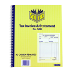 SPIRAX 500 TAX INVOICE  STATEMENT BOOK QUARTO 250X200MM