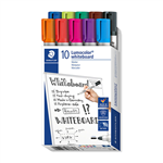 MARKER WHITEBOARD STAEDTLER 351 BULLET ASST BX10